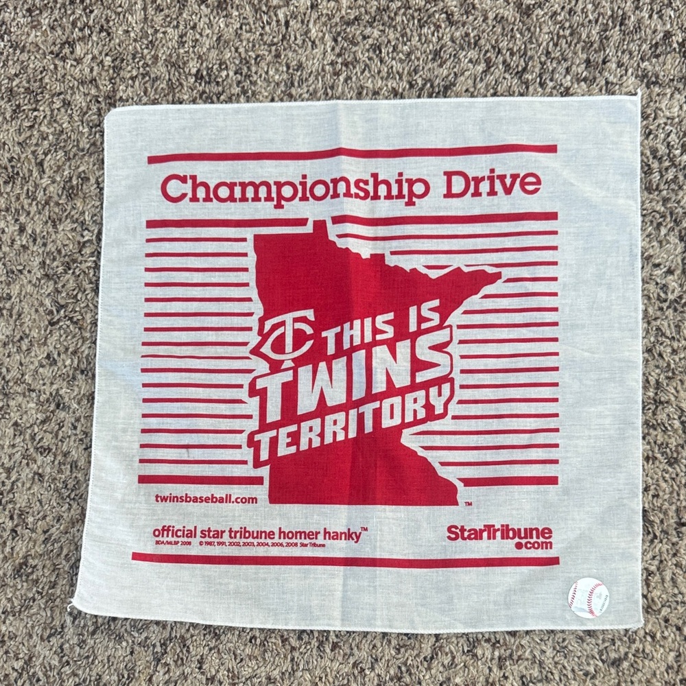 Twins Territory Championship Bandana